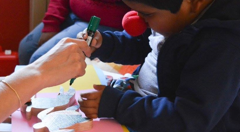Día del NIño en el Hospital Gutierrez con los juguetes MAS