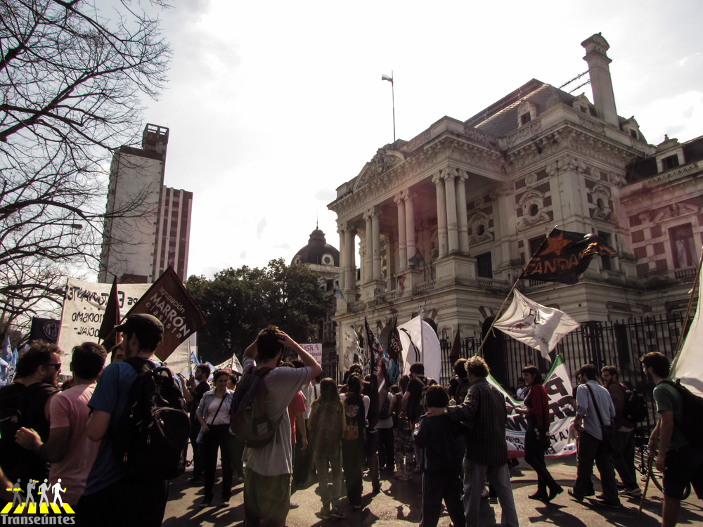 Prensazo en la Casa de Gobierno