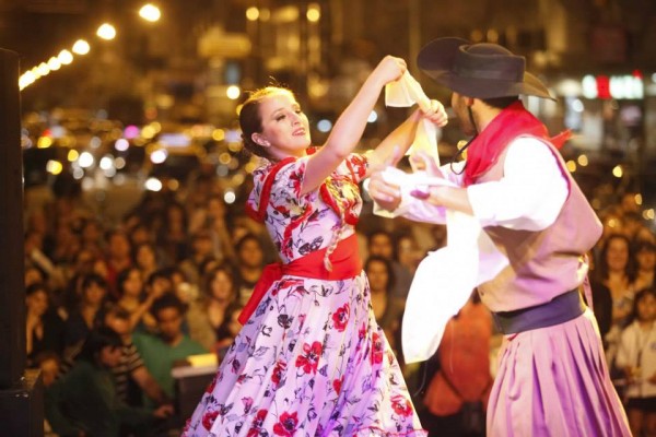 Danza durante el evento 2013. Casa de Mendoza